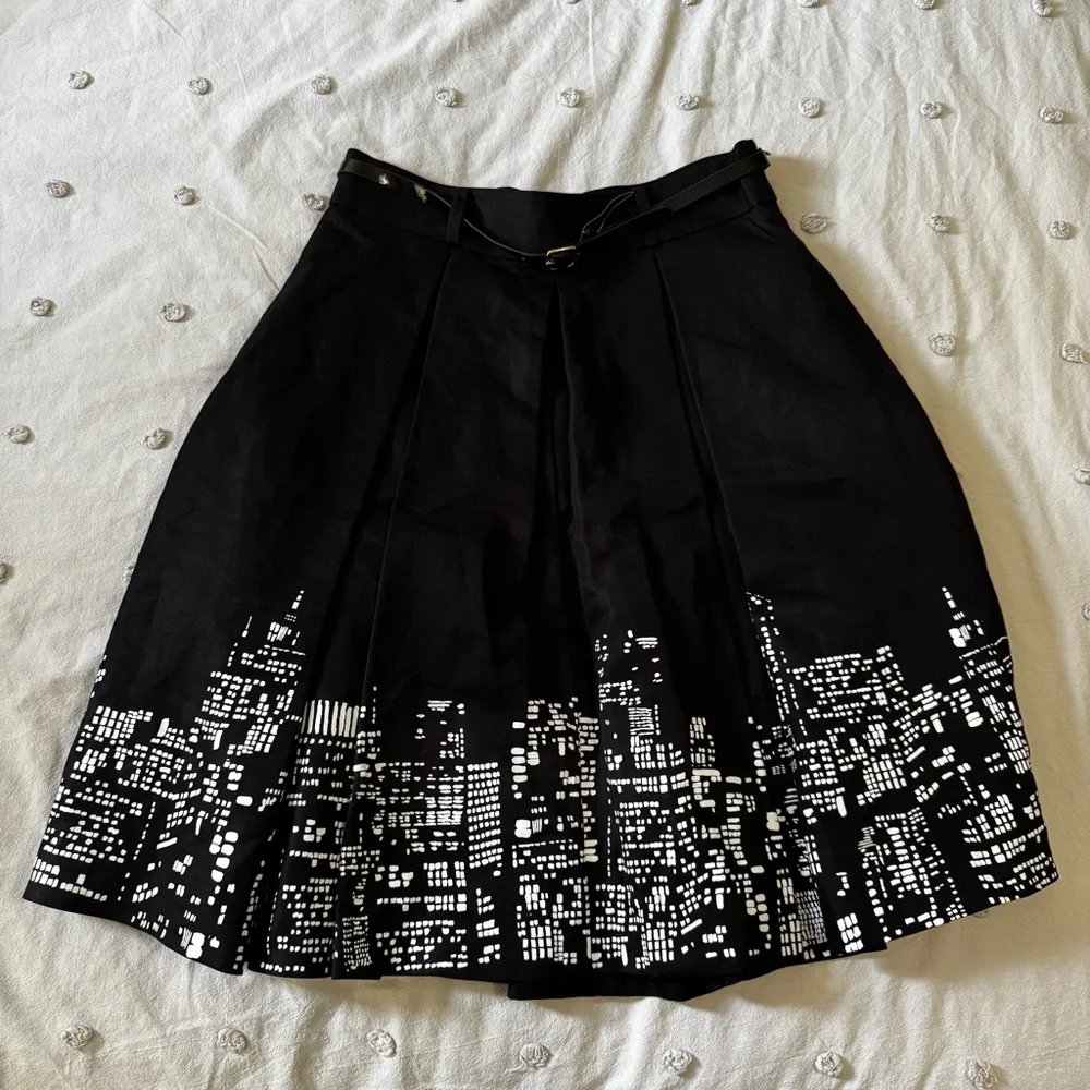 NWT Kate Spade Lillith Skirt City Lights- Size 8 - Picture 2 of 9